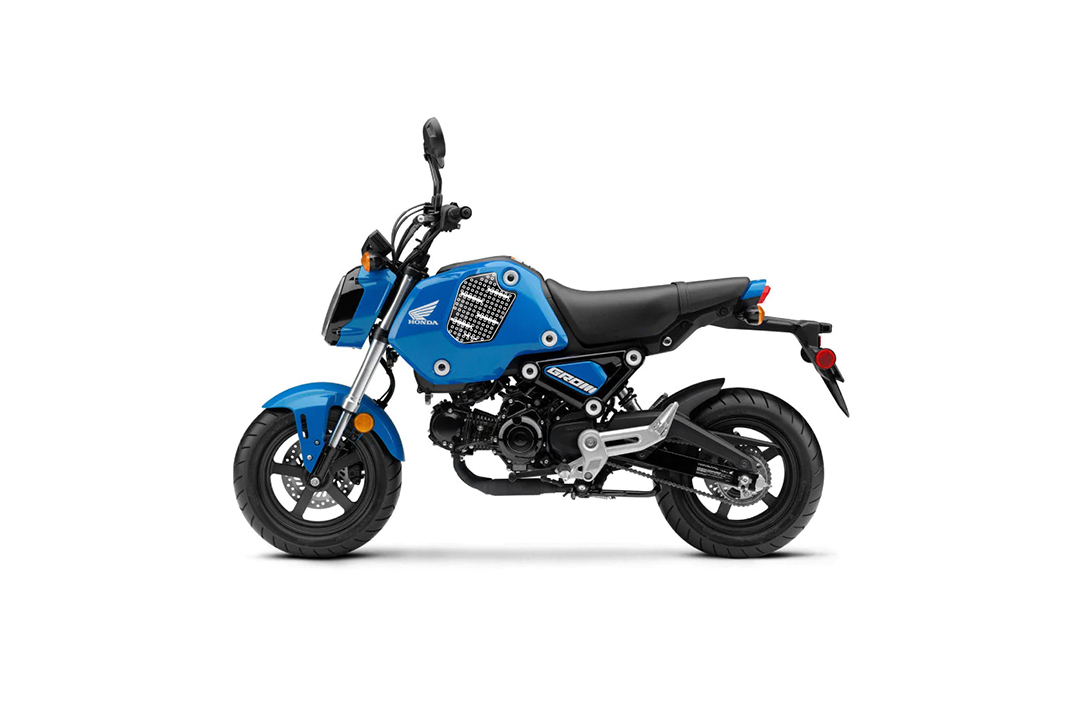 Stompgrip Tank Pad klar, Icon, Streetbike Tank Kit - Tank Seiten, für Honda MSX125 Grom, 2021-2024