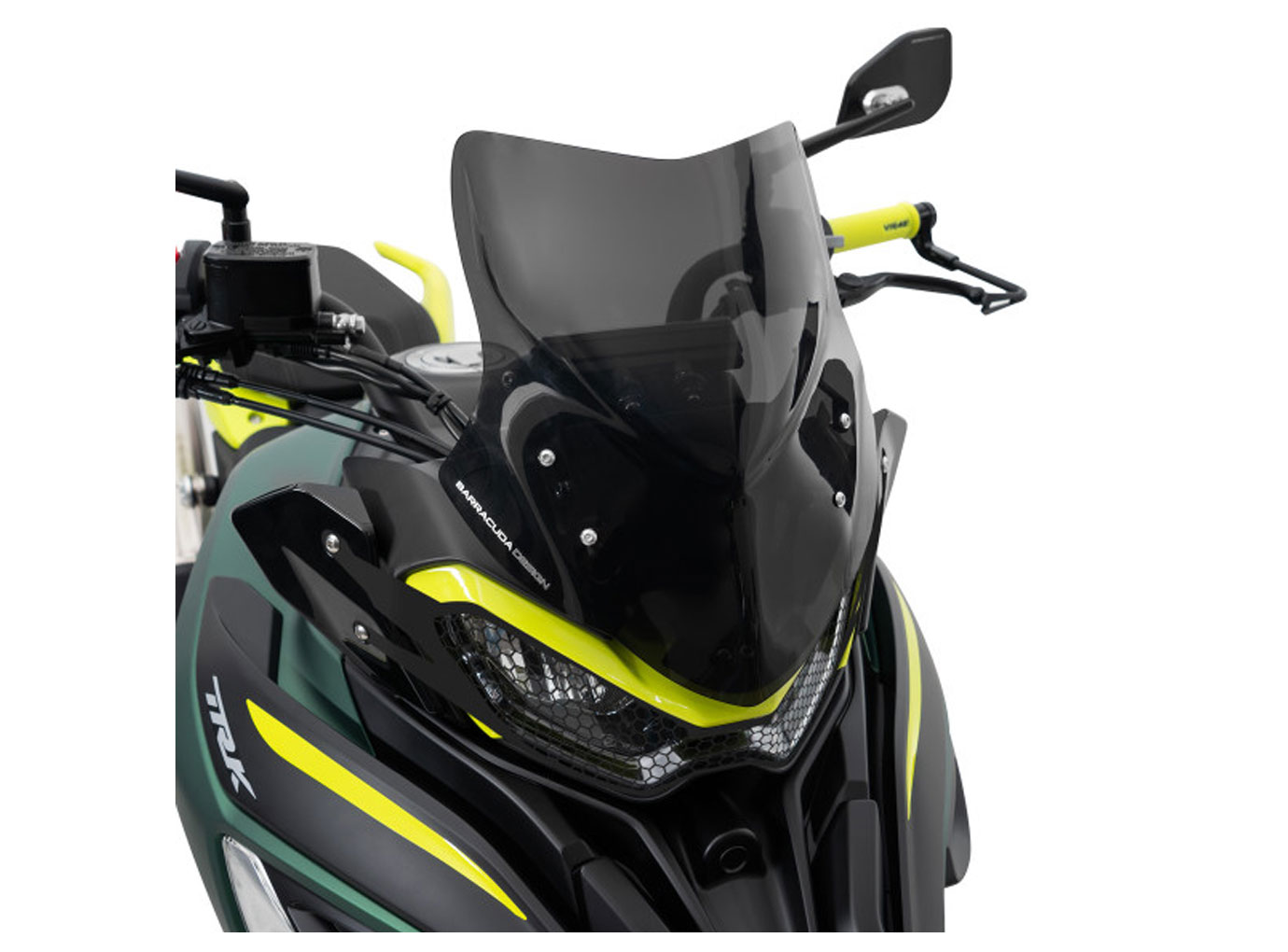 Barracuda Windschild Aerosport Plexiglas für Benelli TRK 702 / X, Modelljahr 2023-