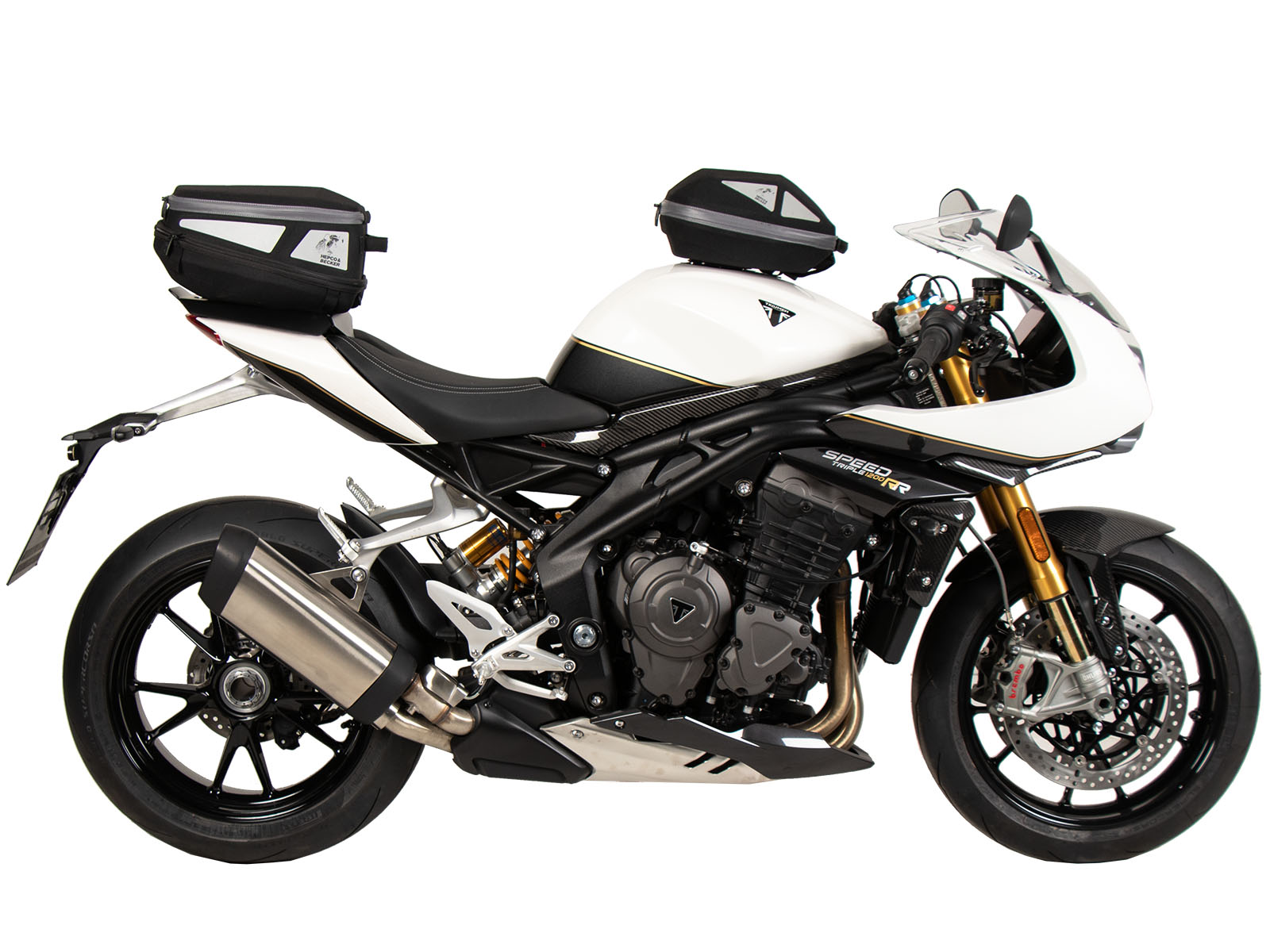 Sportrack schwarz für Triumph Speed Triple 1200 RS /RR (21-) Hepco & Becker