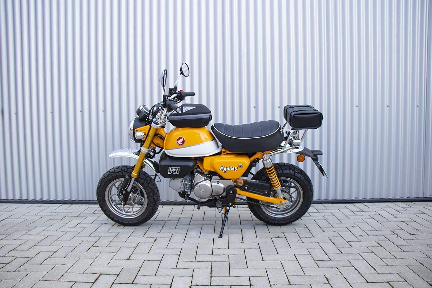 Rohrgepäckbrücke chrom für Honda Monkey 125 (19-) Hepco & Becker