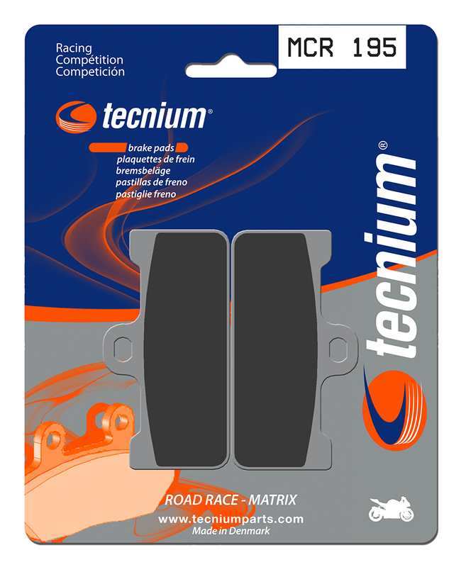 Tecnium Racing Sintermetall Carbon Bremsbeläge - MCR195