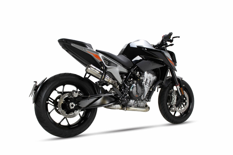 IXRACE MK2 Endtopf KTM 790 /890 Duke, Edelstahl, E-geprüft, Euro4+5