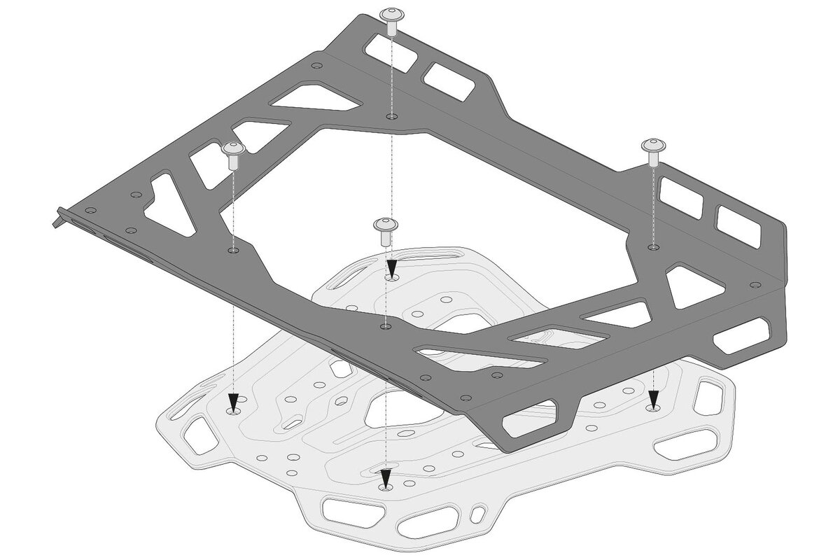 SW-Motech Erweiterung für SW-Motech ADVENTURE-RACK Gepäckträger