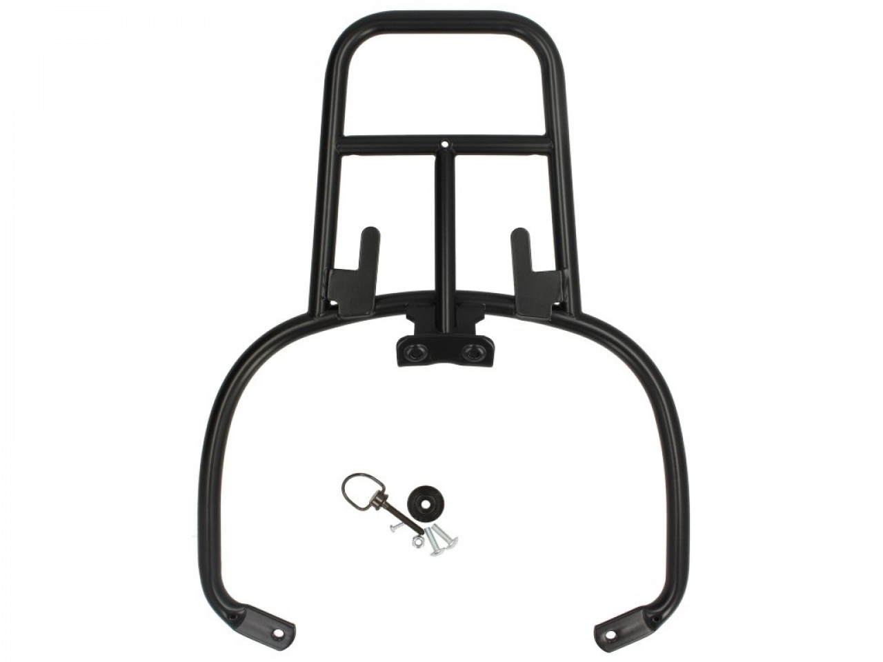 Vespa GTS Gepäckträger hinten schwarz matt für Vespa Top Case 32 Liter