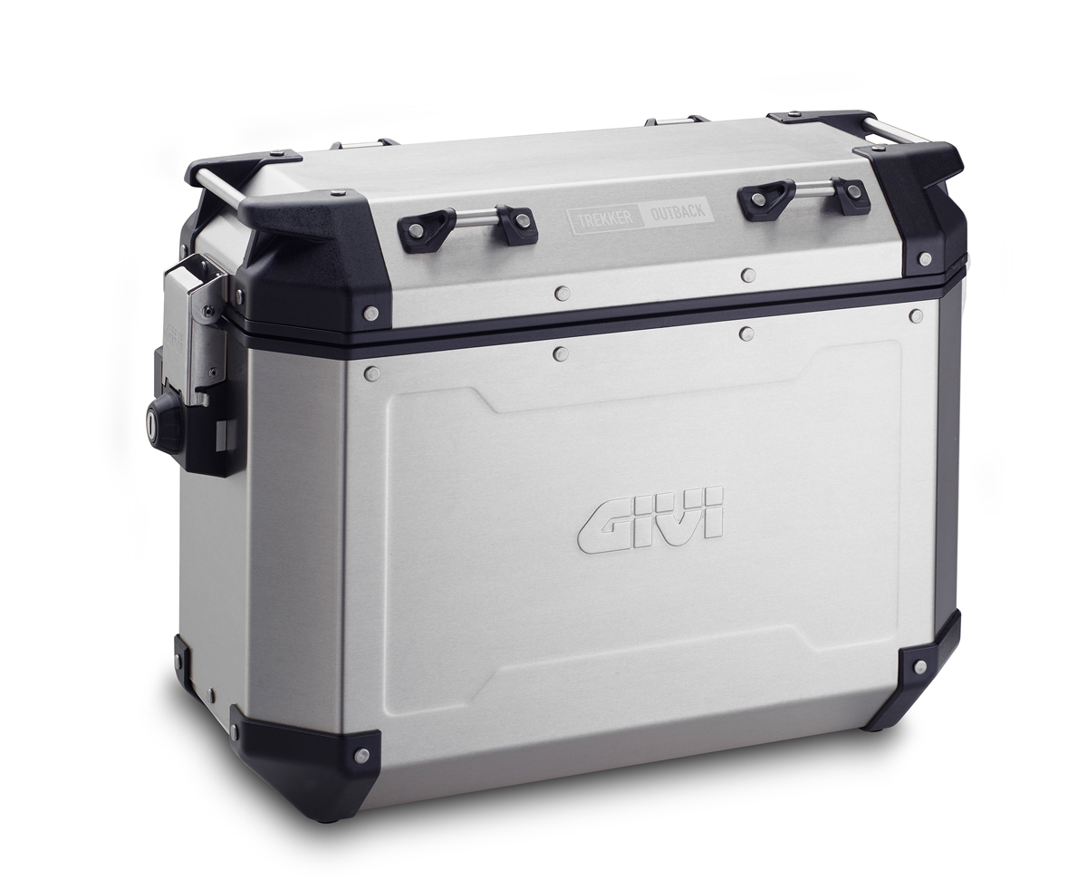 Givi Alu-Seiten-Koffer Satz Trekker Outback 37L Monokey