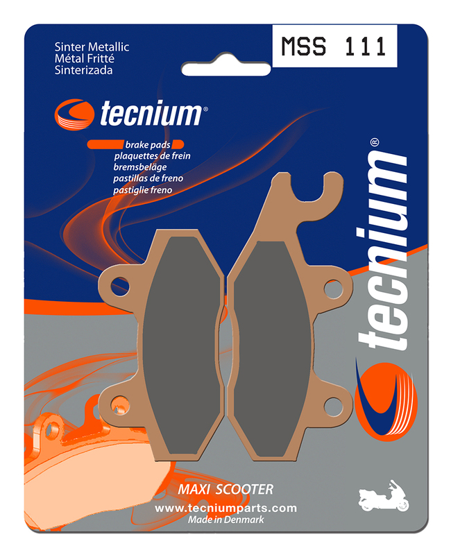 Tecnium Maxi Scooter Sintermetall Bremsbeläge - MSS111