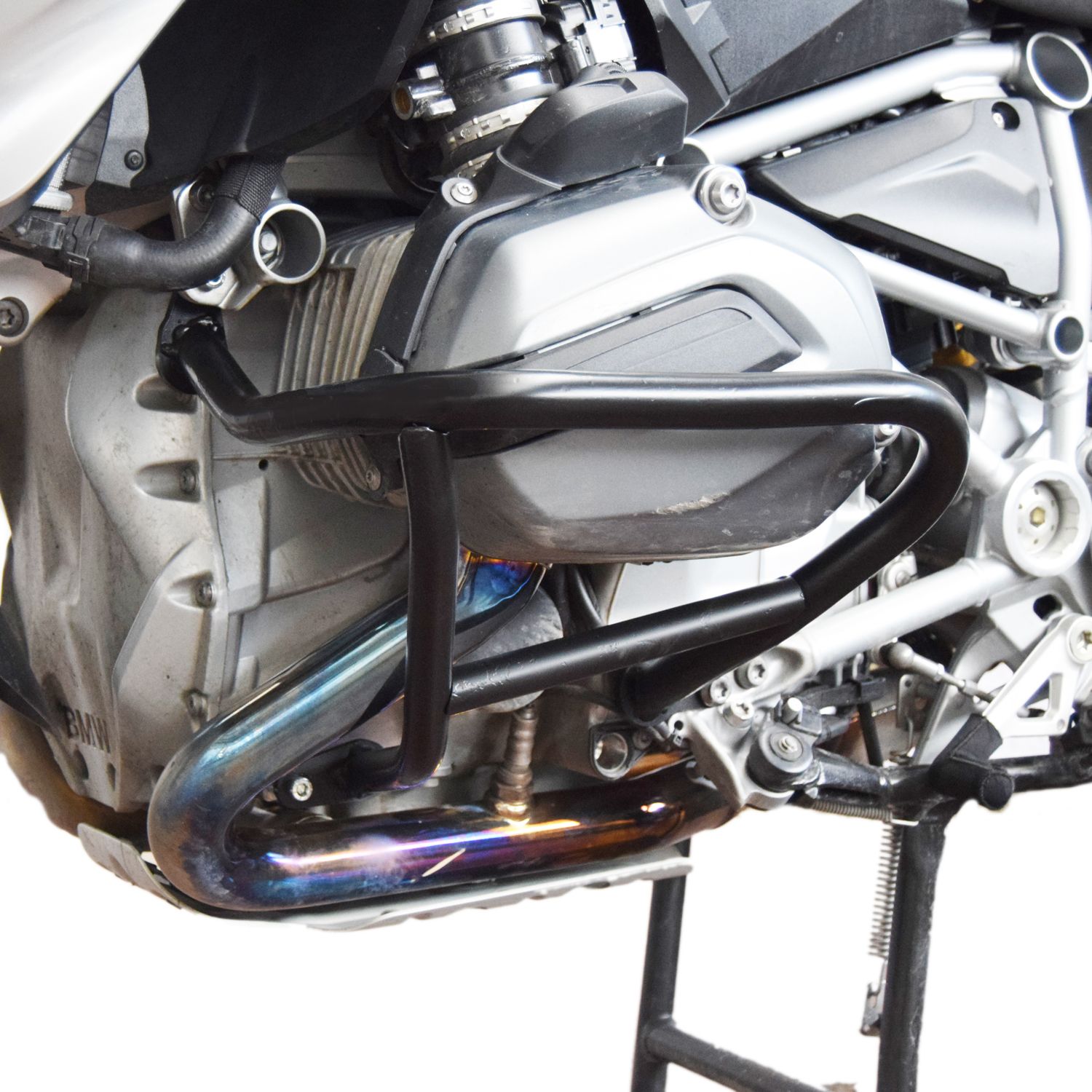 Sturzbügel unten für BMW R 1200 GS LC /Rallye (13-18), Stahl, schwarz