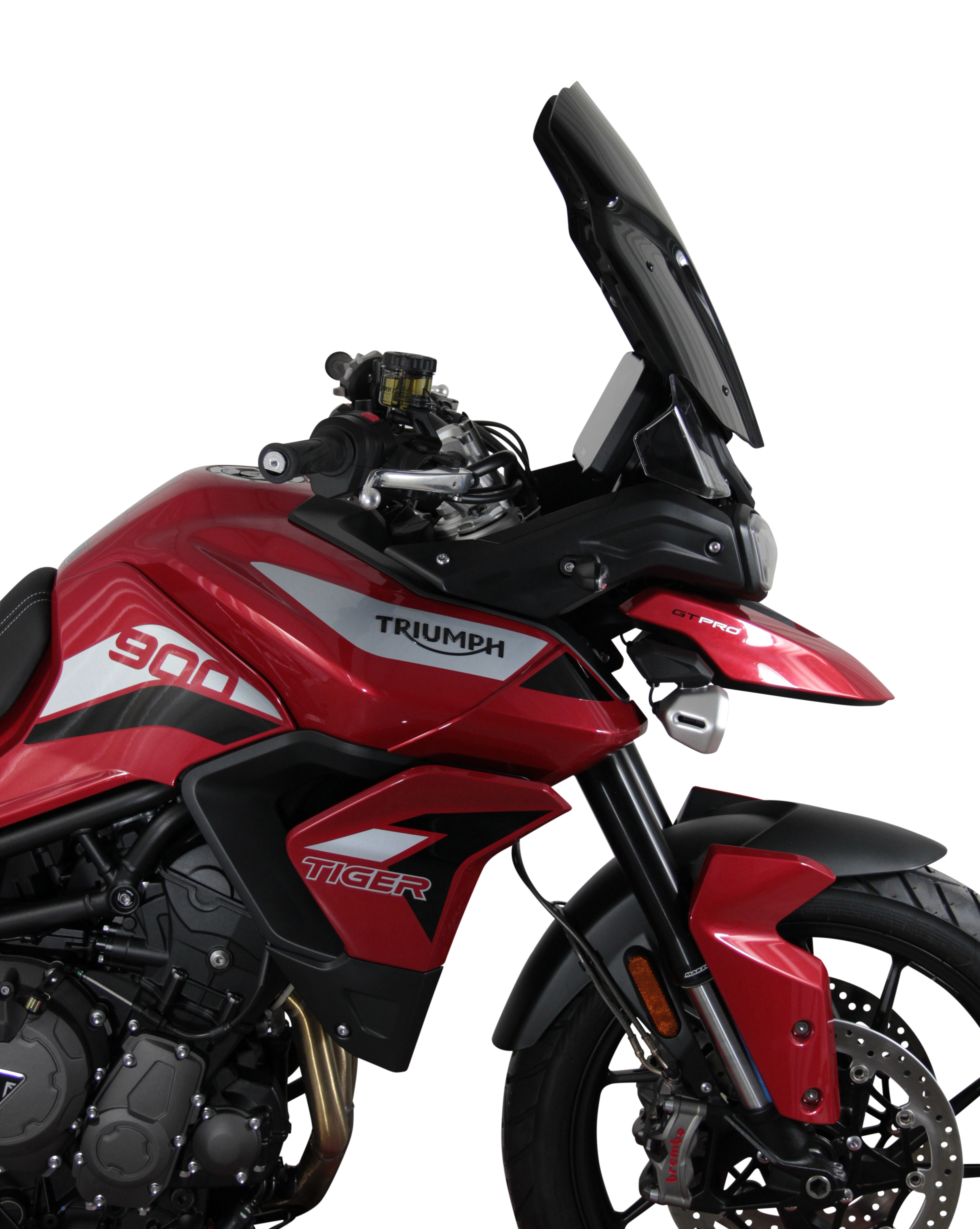 Tourenscheibe MRA "TM" für TRIUMPH TIGER 900 /GT PRO (Bj.19-) - Rauchgrau