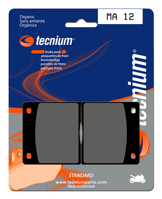 Tecnium Street Organische Bremsbeläge - MA12