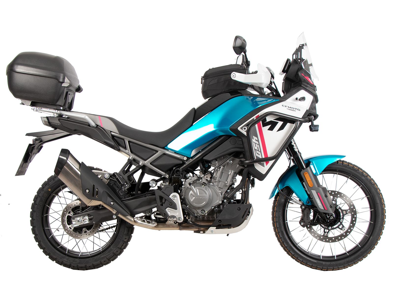Alurack Topcaseträger schwarz für CFMoto 450 MT (24-) Hepco & Becker