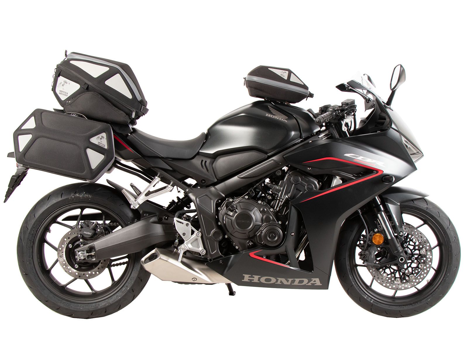 C-Bow Seitenträger schwarz für Honda CBR 650 R / E-Clutch (24-) Hepco & Becker