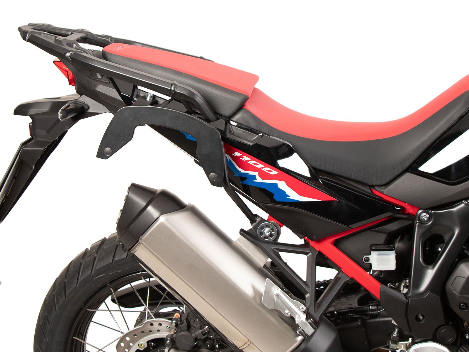 C-Bow Seitenträger schwarz für Honda CRF 1100 Africa Twin Adventure Sports (24-) Hepco & Becker