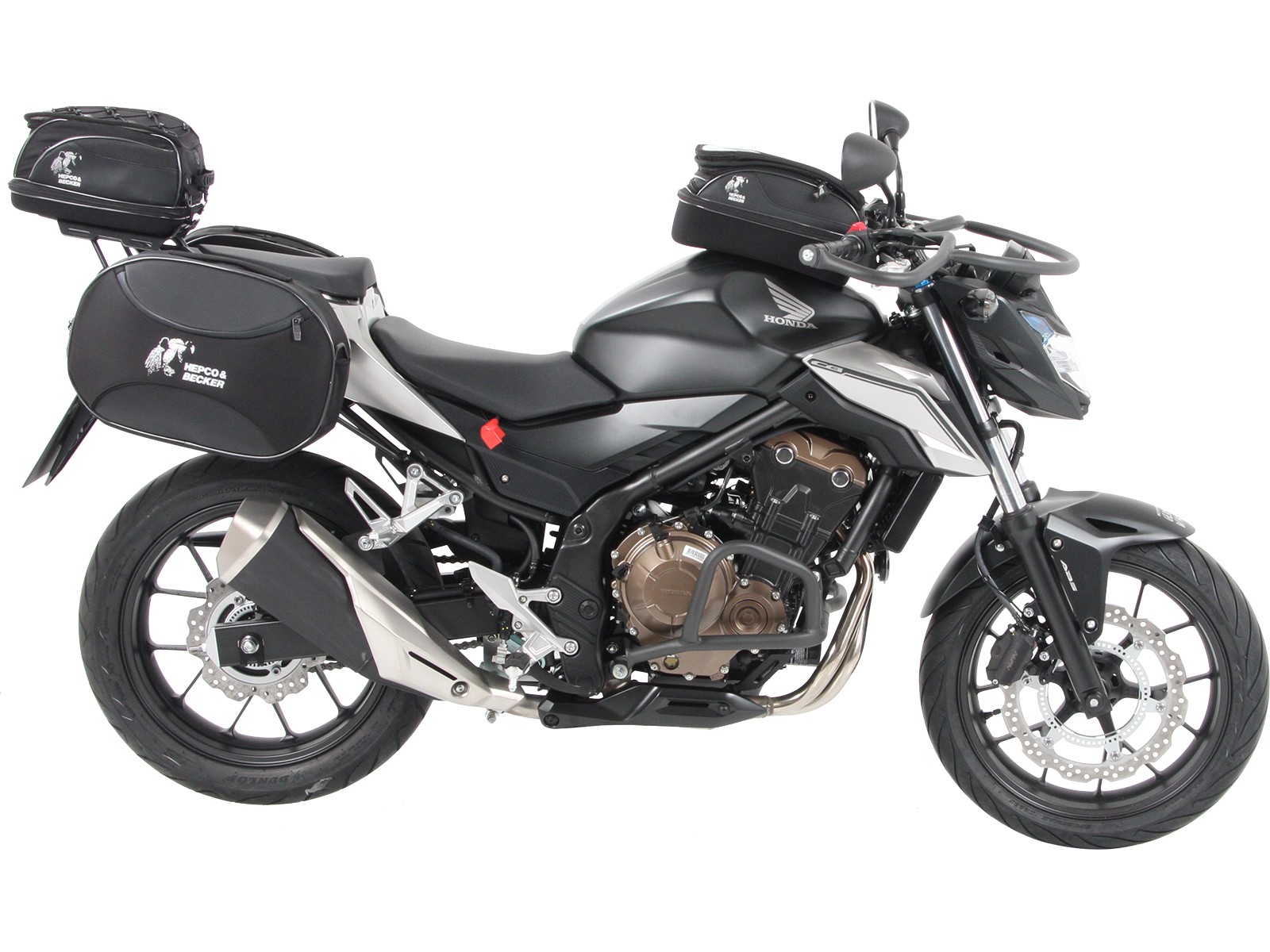 C-Bow Seitenträger anthrazit für Honda CBR 500 R (16-18) Hepco & Becker