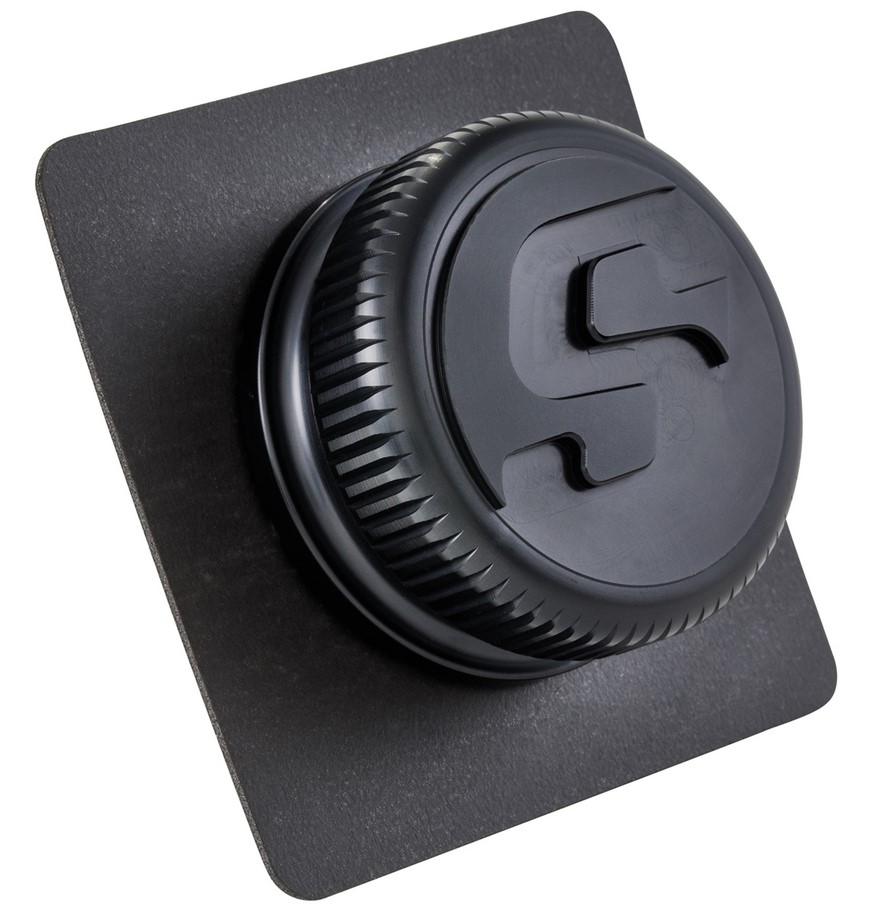Tankdeckel für Vespa, schwarz matt