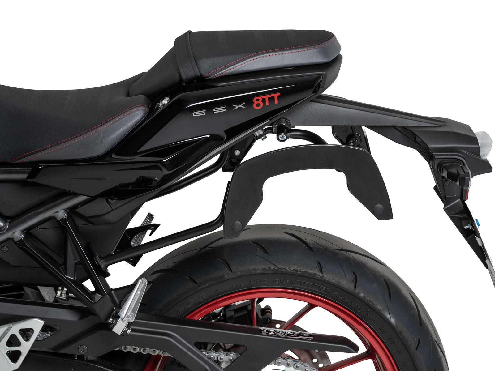 C-Bow Seitenträger schwarz für Suzuki GSX-8TT (25-) Hepco & Becker
