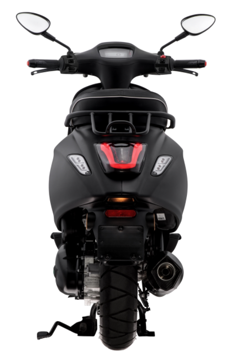 Gepäckträger/Soziushaltebügel schwarz matt für Vespa Primavera/​Sprint 50-150ccm 2T/​4T AC