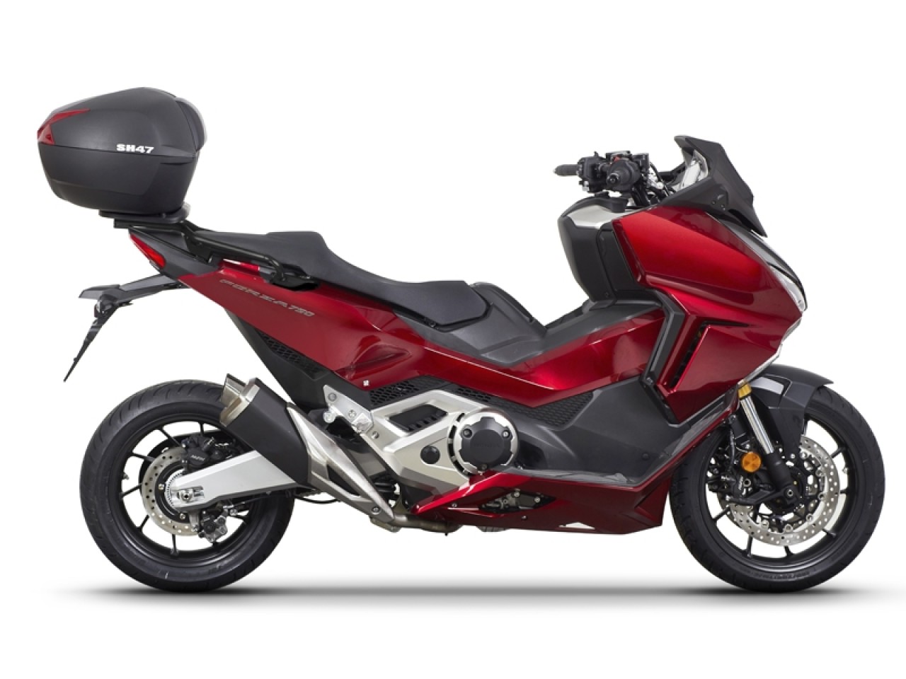 Shad Top Case Träger schwarz lackiert für Honda NSS 750 Forza (21-) / X-ADV 750 (21-)