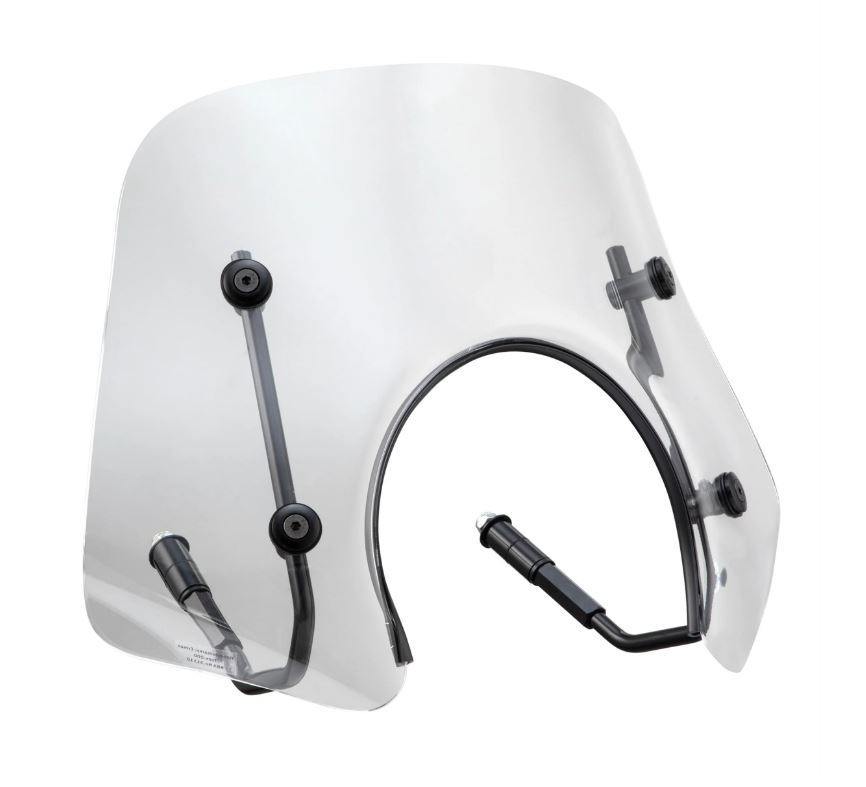 Flyscreen ERMAX Piccolo H 160 mm für Vespa GTS/​GTS Super/​GT/​GT L (-22), klar