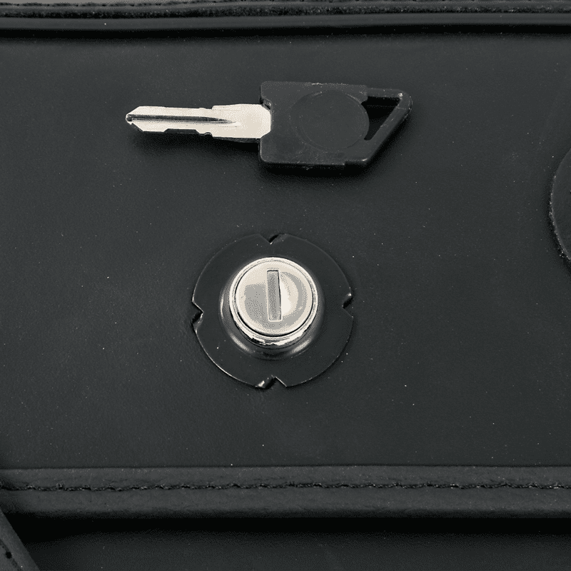 Seitenkoffersatz Buffalo Big Custom schwarz für Rohrpacktaschenhalter Hepco & Becker