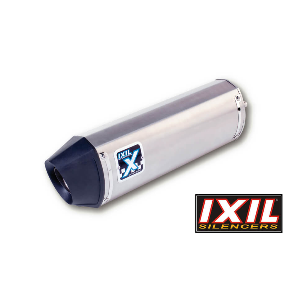 IXIL HEXOVAL XTREM Evolution Endtopf Kawasaki ZX 10 R, Edelsahl silber, E-geprüft