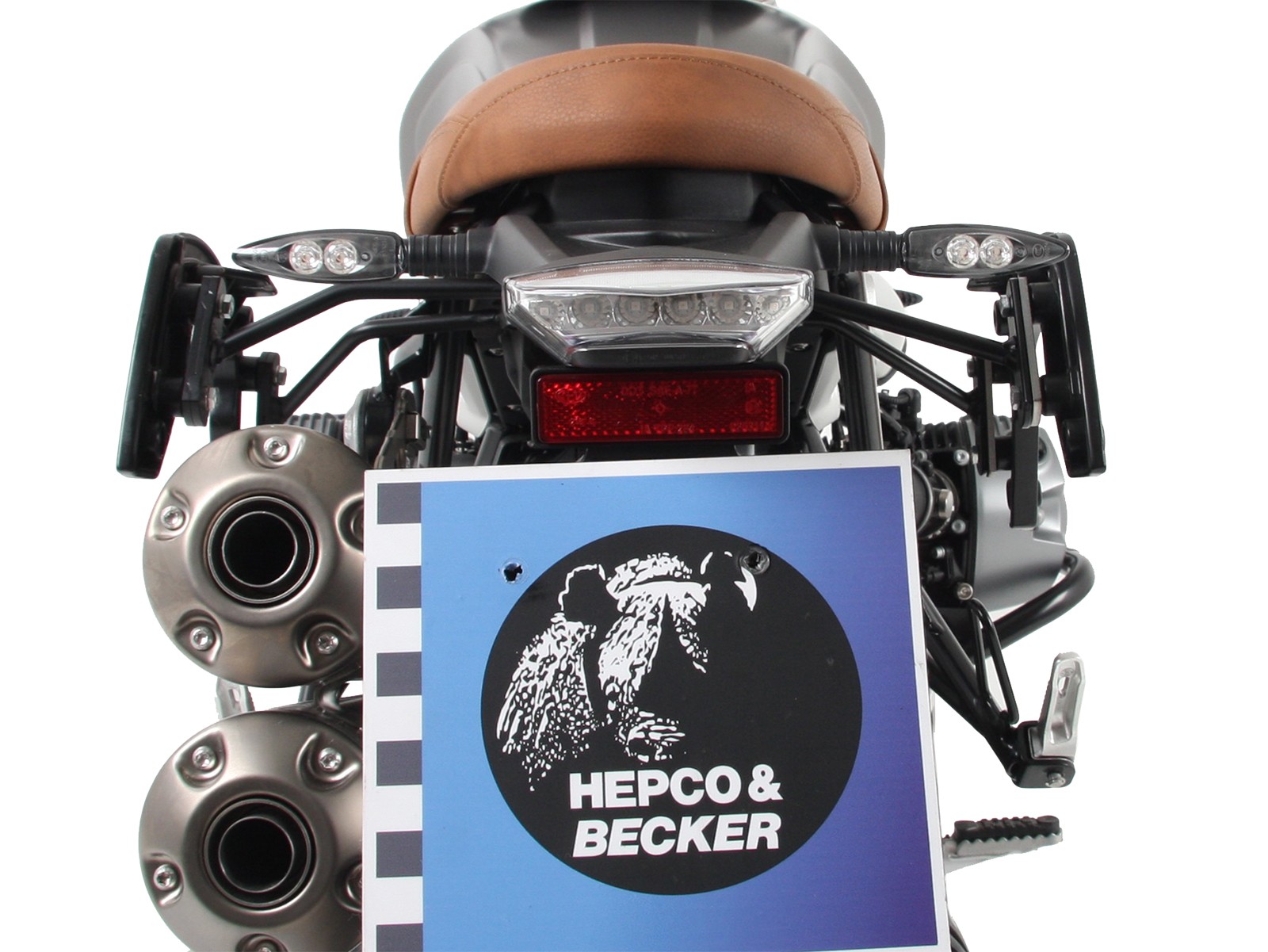 C-Bow Seitenträger schwarz für BMW R nineT Scrambler (16-23) / Urban G/S 40 Years Edition
