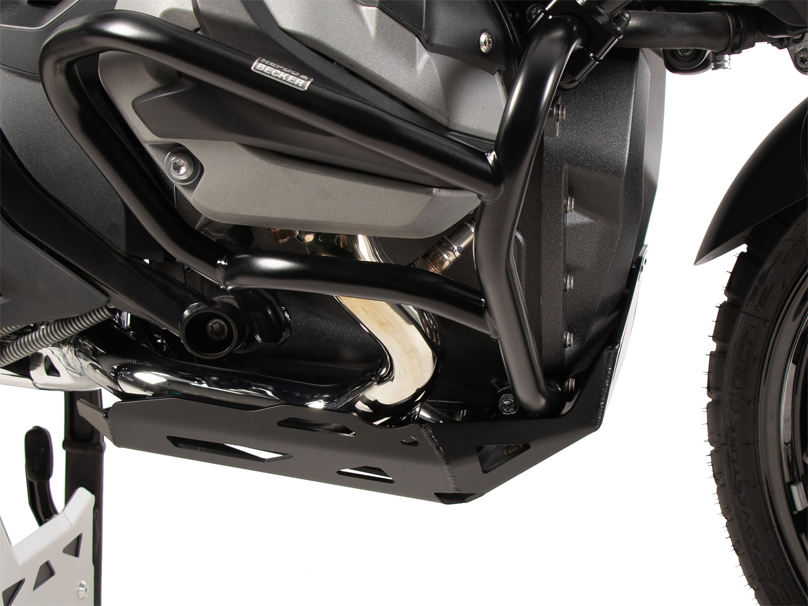 Motorschutzplatte schwarz für BMW R 1300 GS (23-) Hepco & Becker