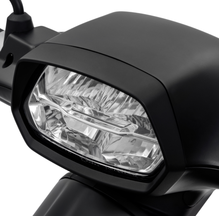 Lampenring für Vespa Sprint  50-150ccm ('18-), schwarz matt
