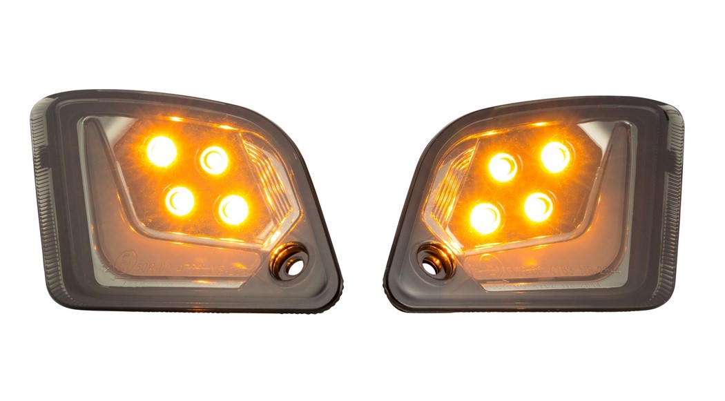 Blinker Kit hinten links/rechts für Vespa GTS/​GTS Super/​GTV/​GT 60/​GT/​GT L ('03-'13), getönt