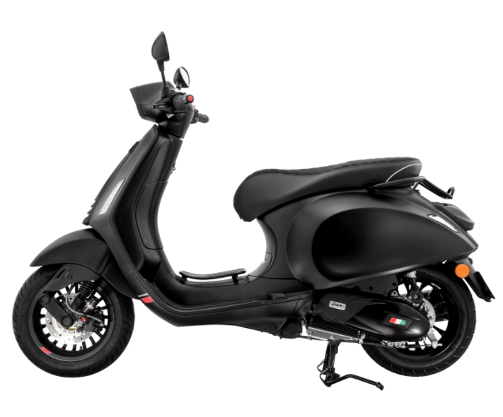 Gepäckträger Durchstieg schwarz für Vespa Primavera/​Sprint 50-150ccm