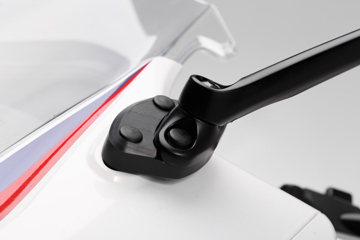 SW-Motech Spiegelverlängerung mit Kontur-Distanzstück, schwarz für Honda CBR 650 F