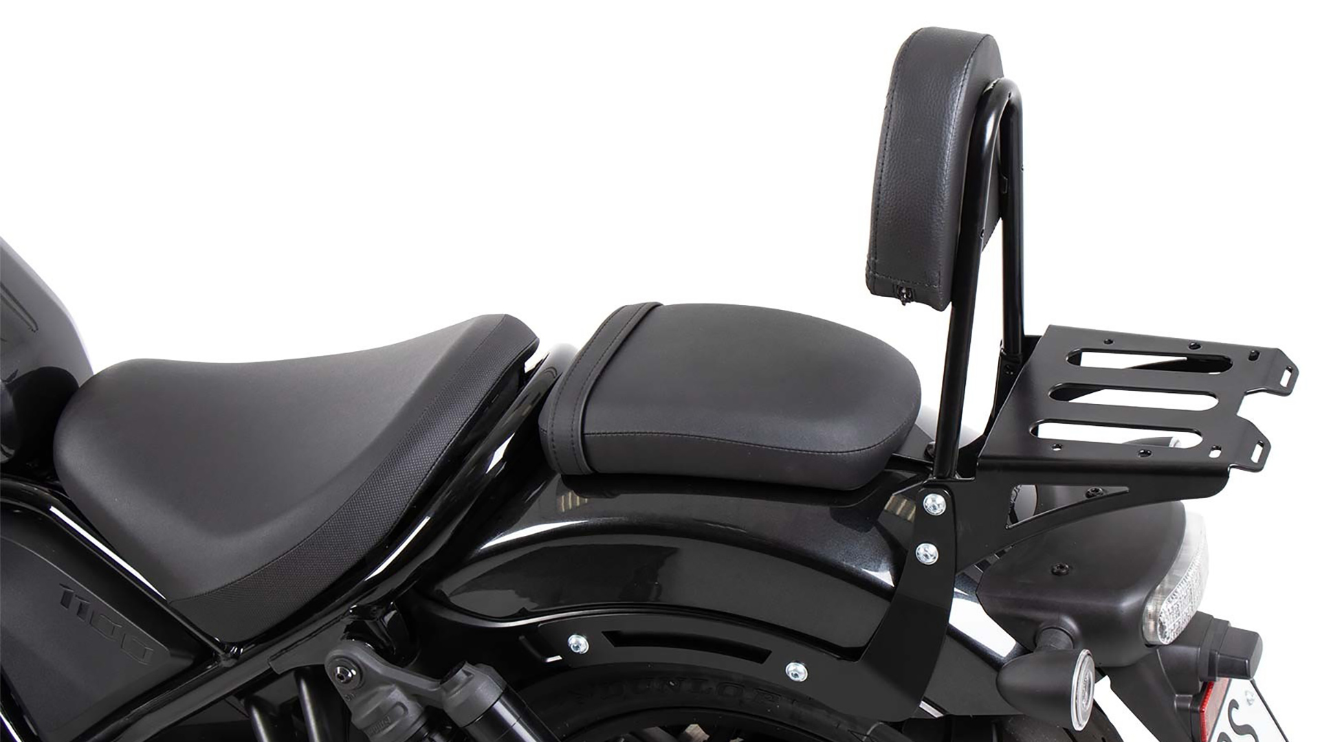Sissybar mit Gepäckträger für Honda CMX 1100 Rebel /DCT (21-24) Hepco & Becker