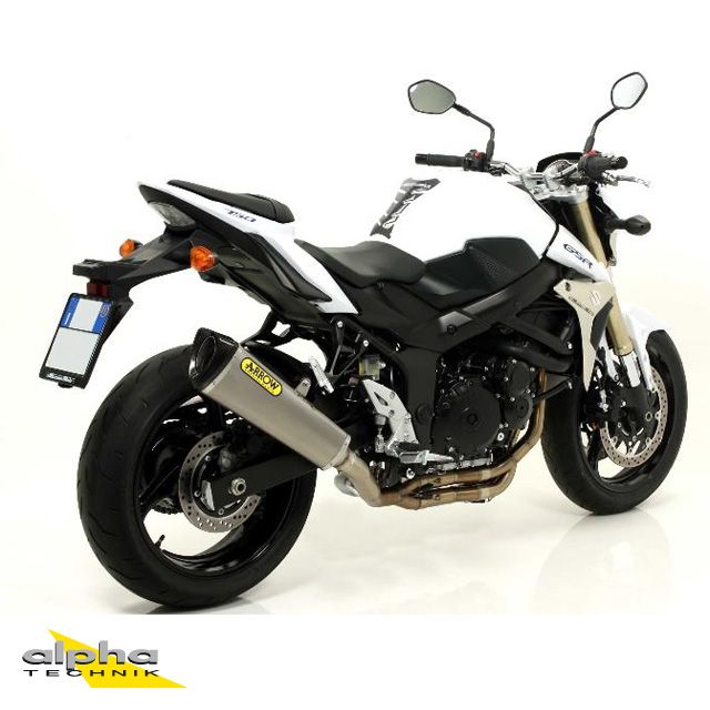 ARROW Auspuff Trophy für Suzuki GSR750 2011-16 aus Titan