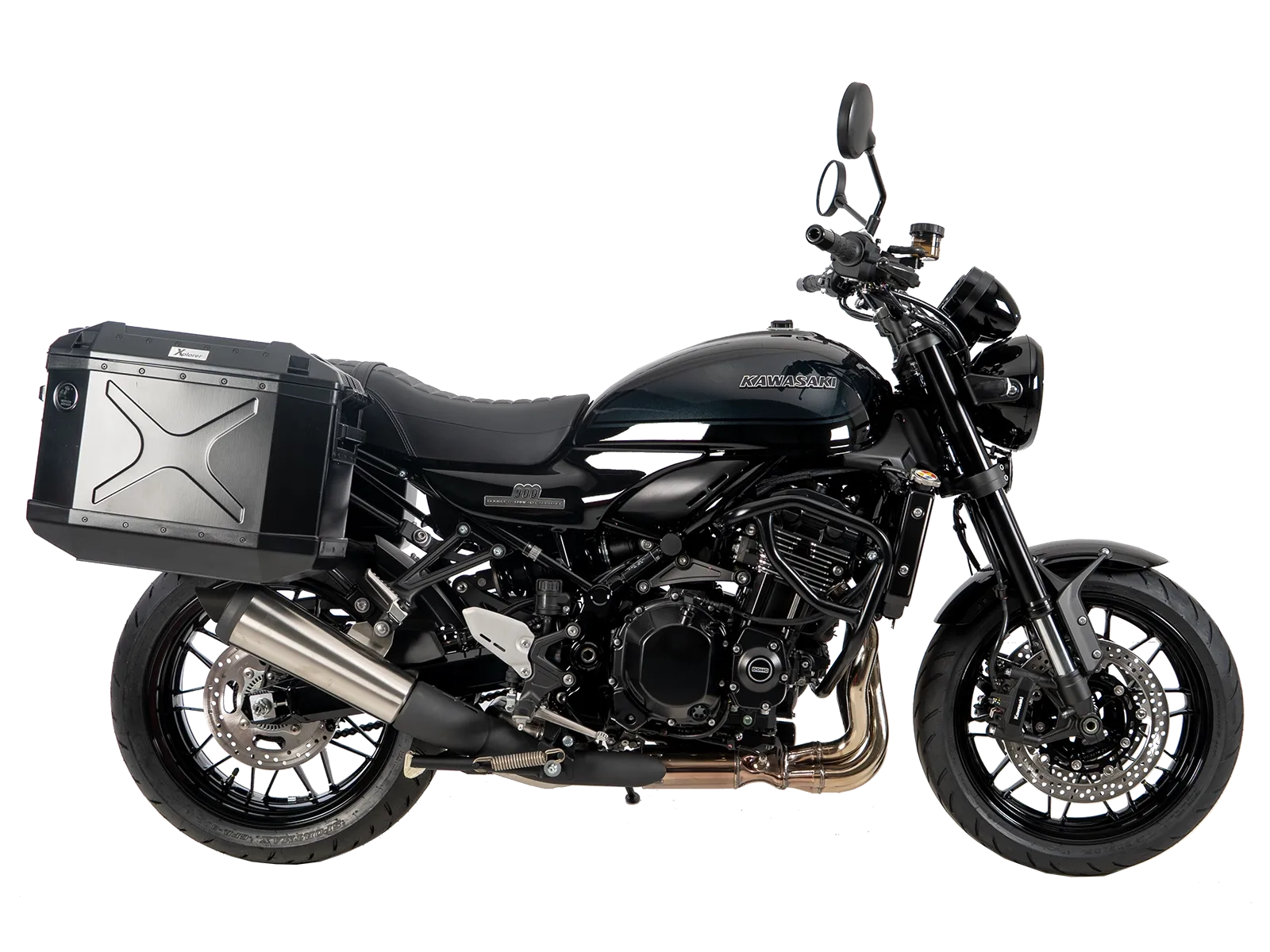 Seitenkofferträger Lock-it schwarz für Kawasaki Z 900 RS /Black Ball Edition (26-) Hepco & Becker