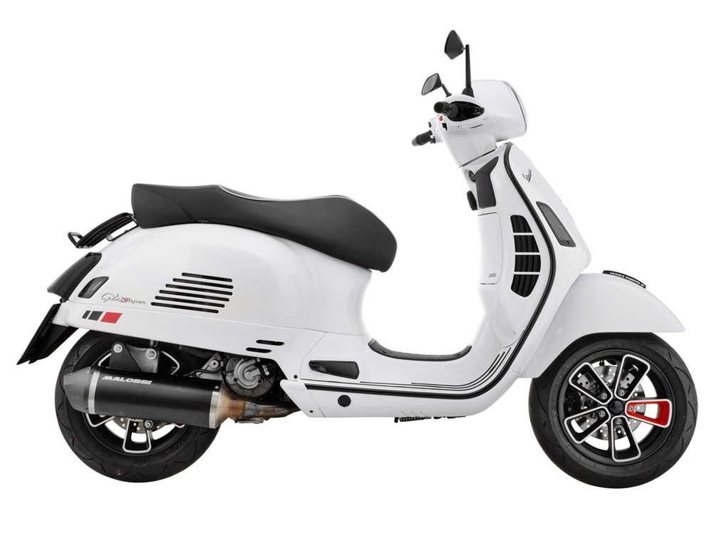Gepäckträger hinten 70's für Vespa GTS/​GTV/GT 125-300ccm 4T LC, schwarz