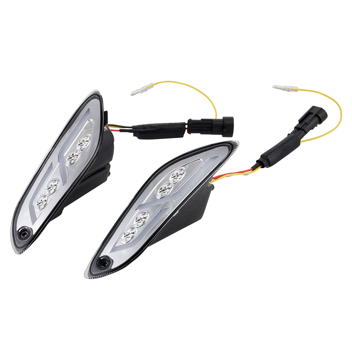 Blinker Kit hinten links / rechts LED klar für Vespa Primavera /​ Sprint 125-150ccm SIP Style