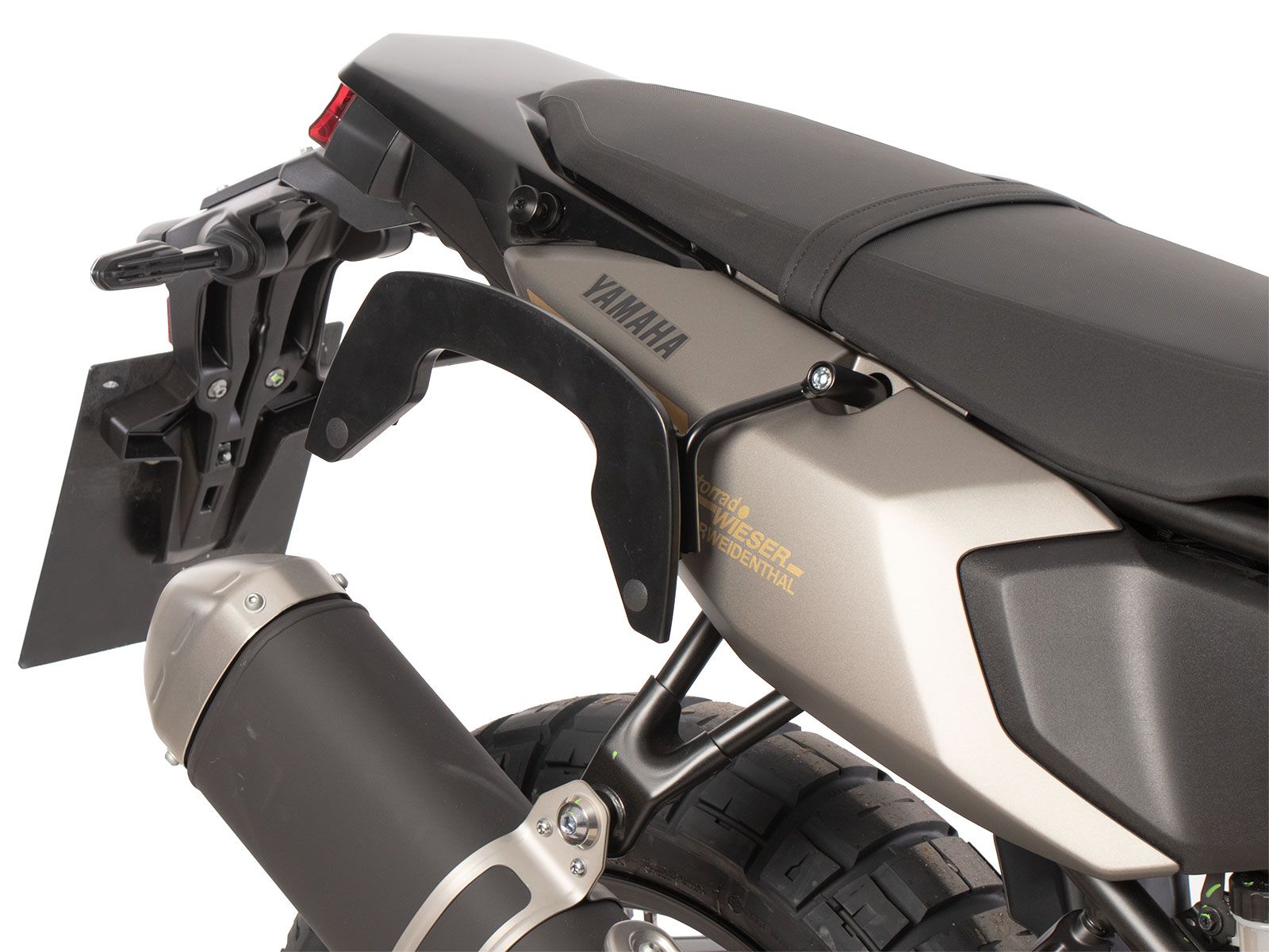 C-Bow Seitenträger schwarz für Yamaha Ténéré 700 (25-) Hepco & Becker