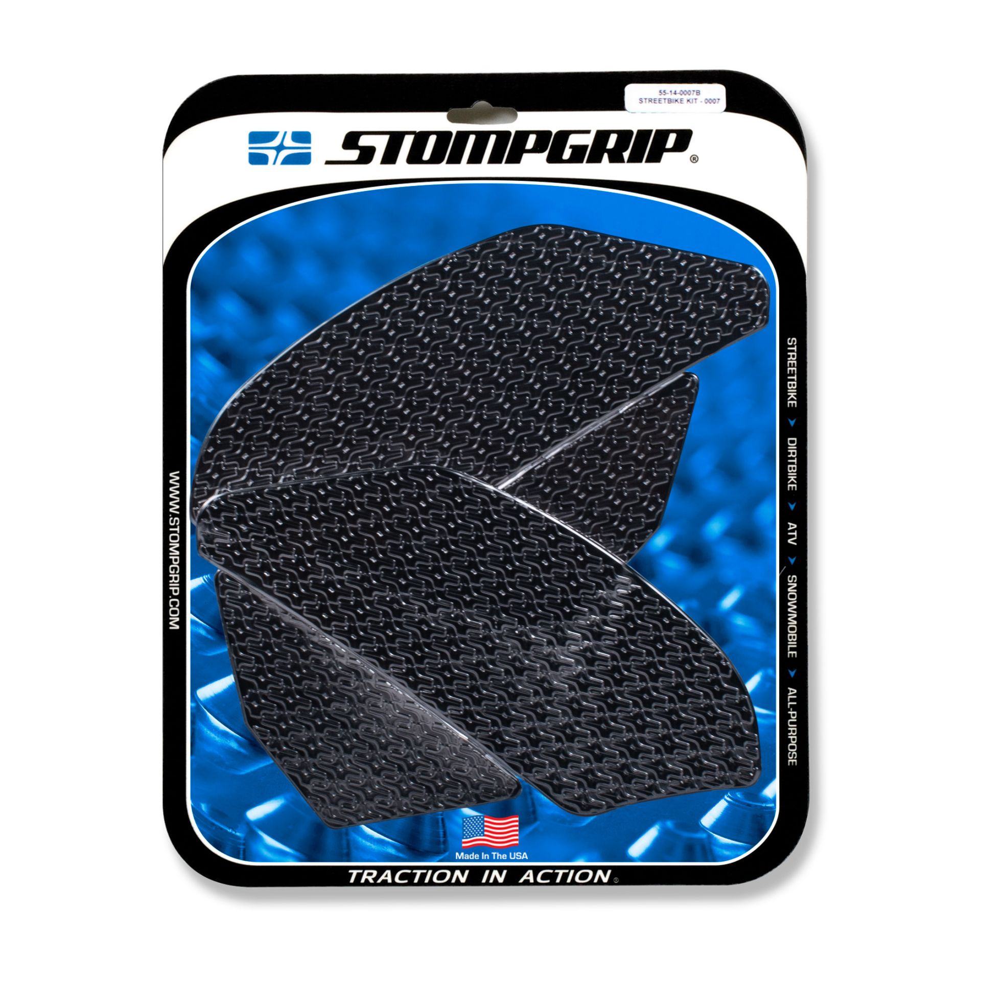 Stompgrip schwarz Yamaha YZF-R1 (2009-2014)