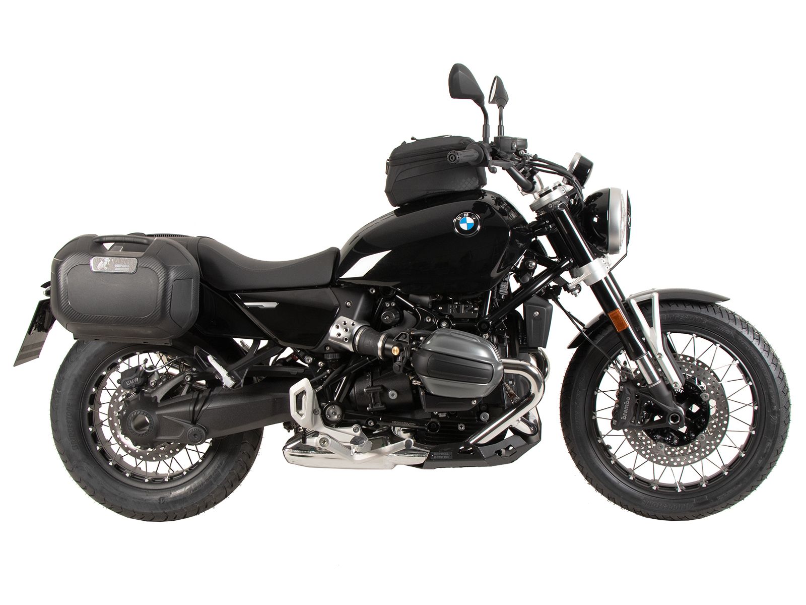 C-Bow Seitenträger schwarz für BMW R 12 (24-) Hepco & Becker