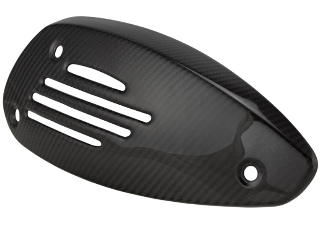 Hitzeschild Auspuff für Vespa GTS/​GTS Super/​GTV/​GT 60 125-300ccm, Carbon