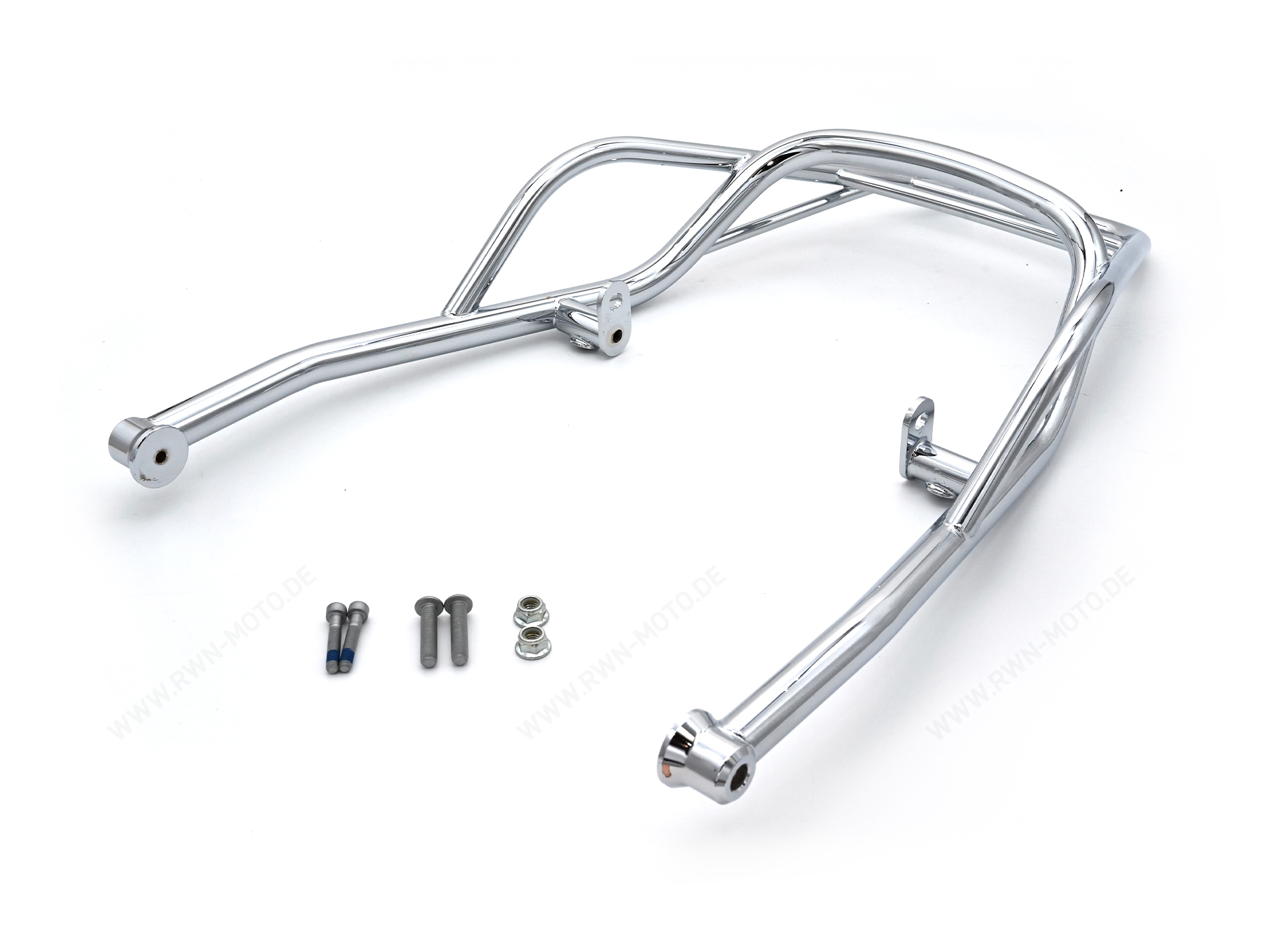 Gepäckträger, hinten, chrom, starr für Moto Guzzi V7 850 2021-