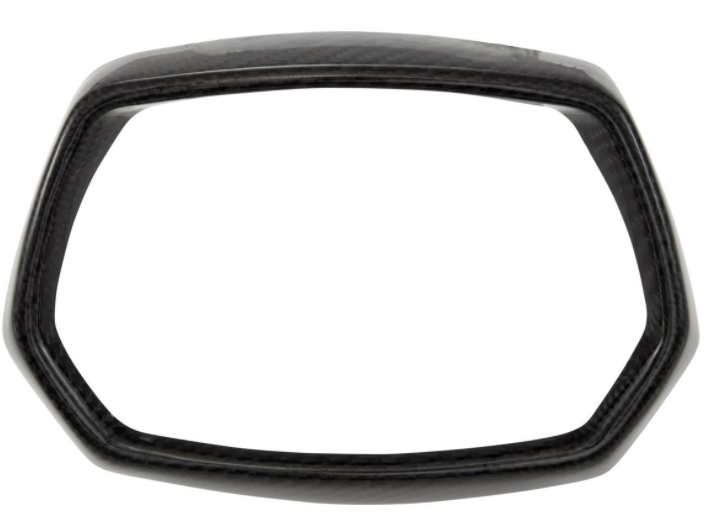 Lampenring schwarz für Vespa Sprint 50-150ccm 2T/​4T ('13-'18), Carbon