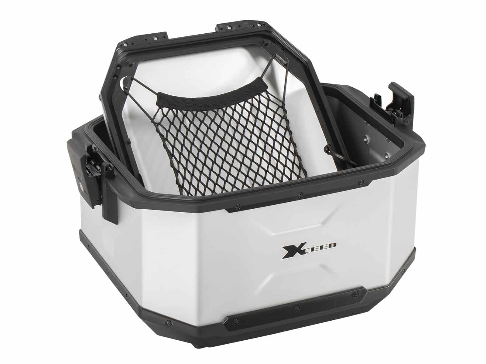 Xceed Aluminium Topcase 45 Liter silber Hepco & Becker