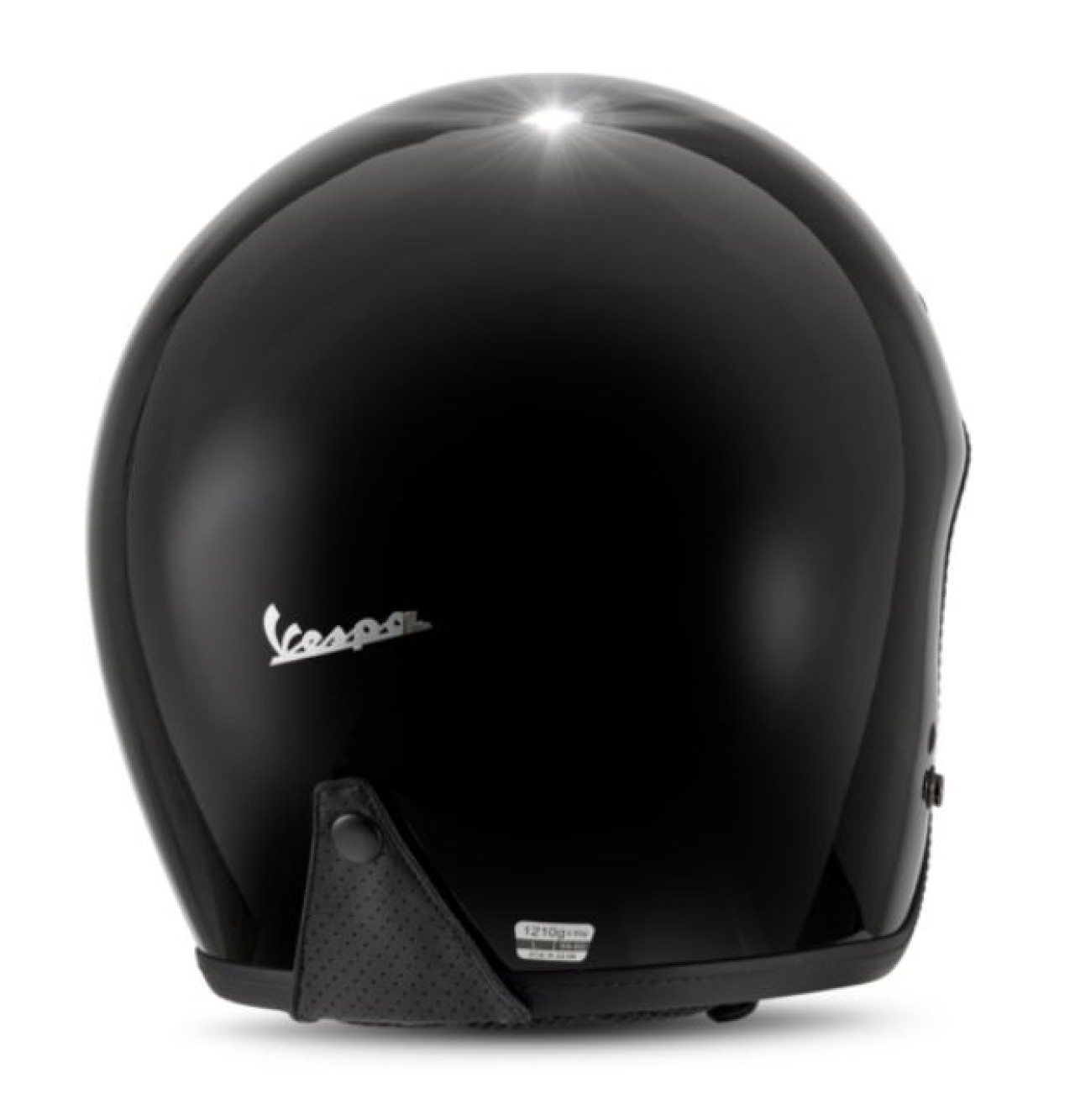 Vespa Jethelm Versilia schwarz - XS