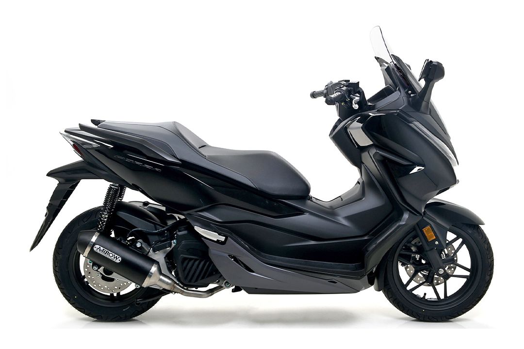 ARROW Auspuff DARK URBAN für Honda Forza 125 (15-)
