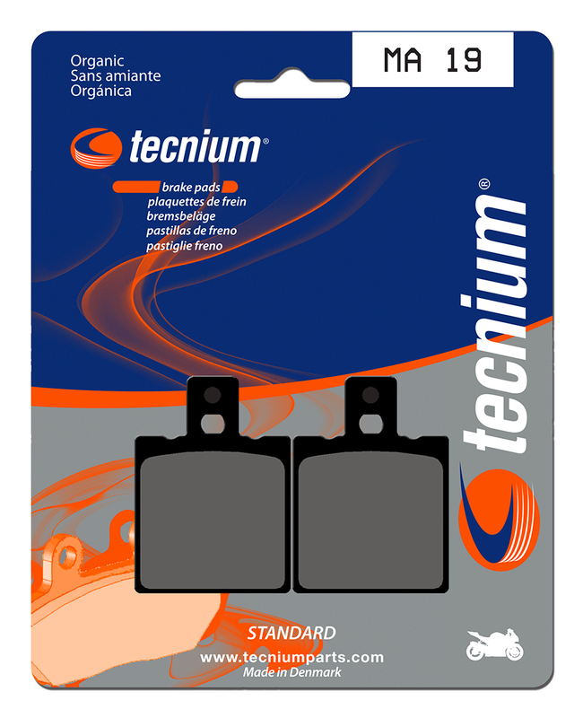 Tecnium Street Organische Bremsbeläge - MA19