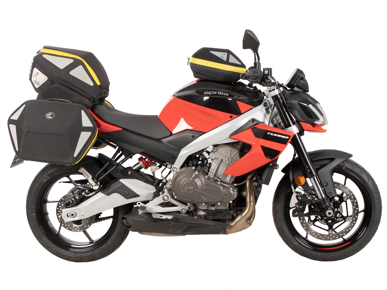 Sportrack festverschraubt schwarz für Aprilia Tuono 457 (25- ) Hepco & Becker