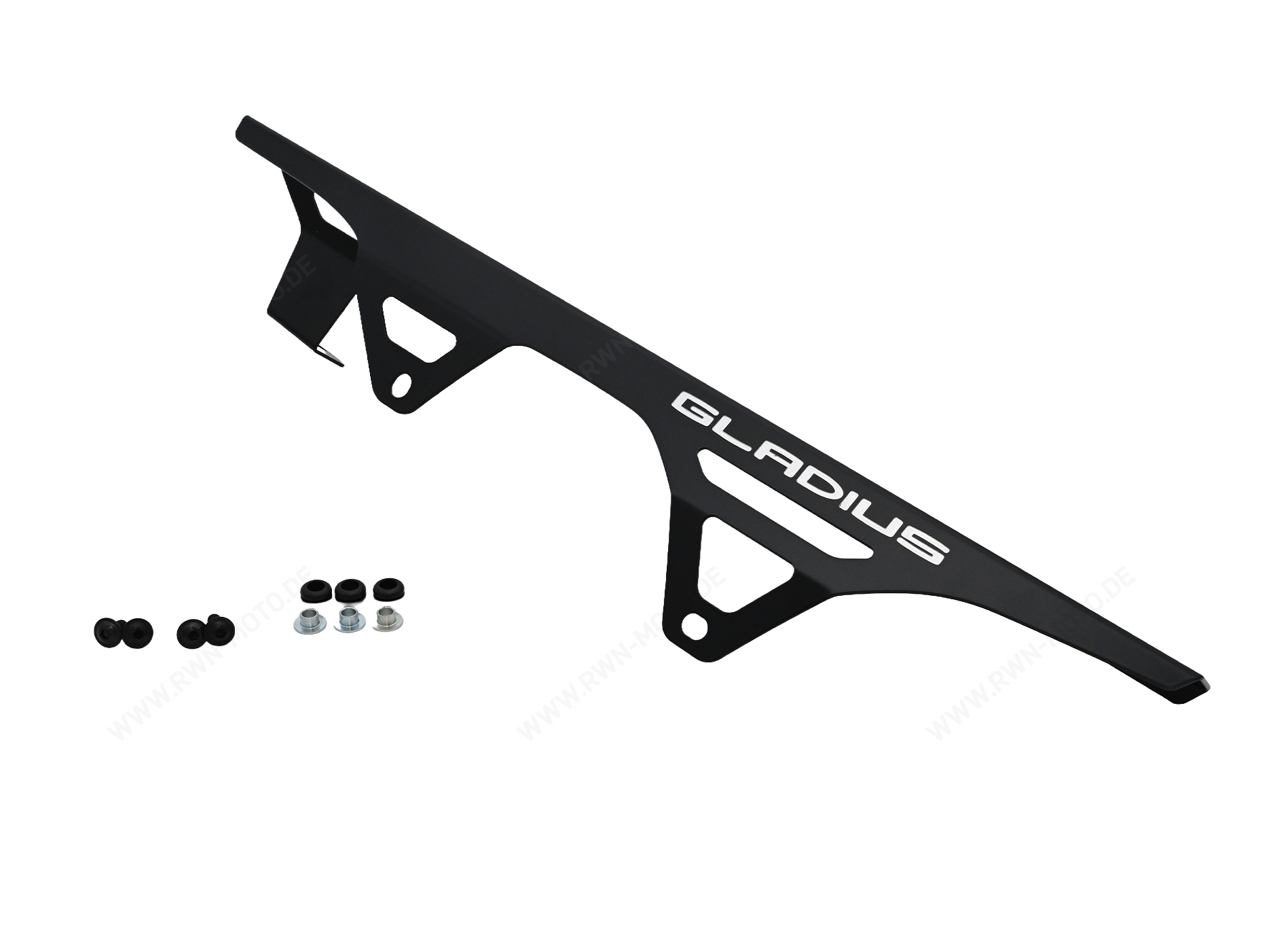Kettenschutz, Aluminium für Suzuki SFV650Gladius BJ. 2009-2016