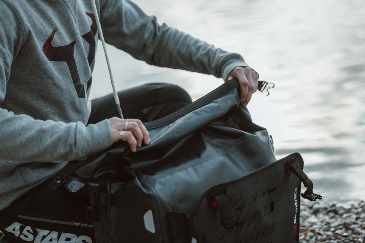 SW-Motech SysBag WP L mit Adapterplatte rechts für Honda XL 750 Transalp (23-)