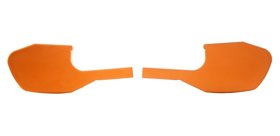 Fußrastenadapter Sozius für Vespa GTS/​GTS Super/​GTV/​GT 60/​GT/​GT L 125-300ccm, orange matt