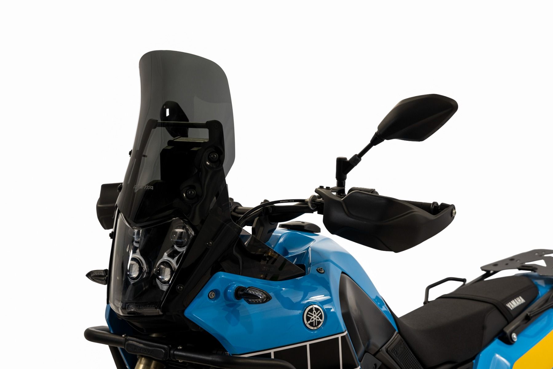 Rally Windschild schwarz matt für Yamaha Ténéré 700 (19-24)